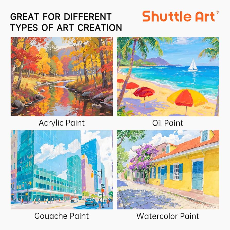 Amazon.co.jp: Shuttle Art キャンバスボード ボールド